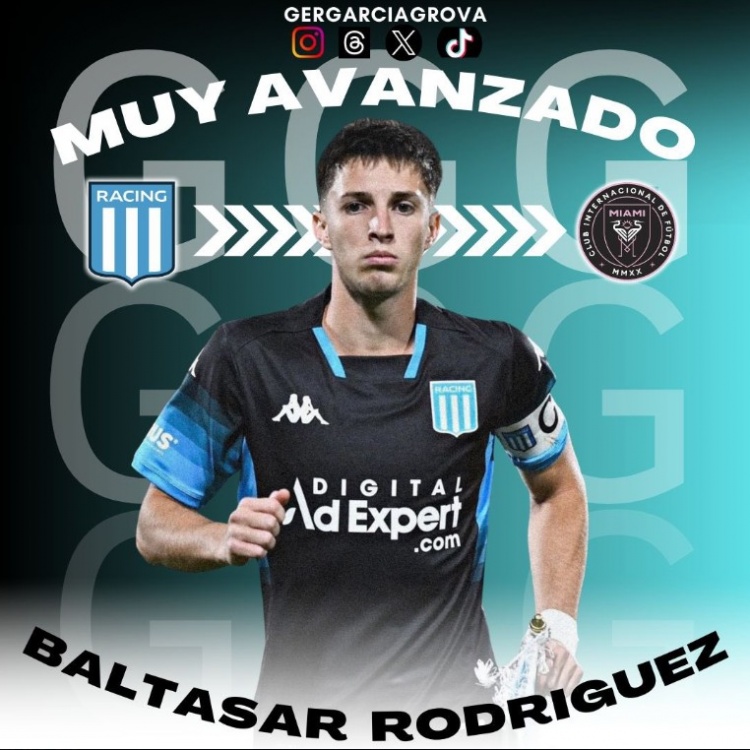 华体会入口-记者:迈阿密国际报价中场巴尔塔萨尔,金额约450万美元